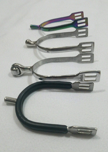 Éperons de cheval en acier inoxydable anglais de qualité supérieure pour hommes, confortables pour l'équitation en plein air, éperons d'équitation western - Product Image 2