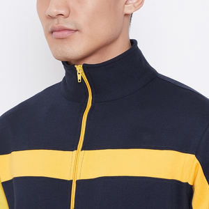 Conjunto de chándal para correr para hombre de talla grande con cordón de dos piezas estampado de invierno ecológico personalizado de alta calidad - Product Image 2