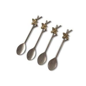 Cuillère à café de luxe Octopus avec design martelé pour restaurant et hôtel Cuillère à couverts en laiton personnalisée pour vente en gros - Product Image 5