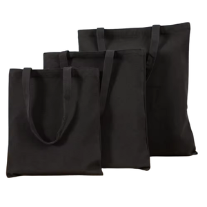 Direct Manufacturer Sale Custom Printed Large <b>White</b> Cotton Shopping <b>Bag</b> with Reusable Cotton Handle Logo Included - Product Image 4