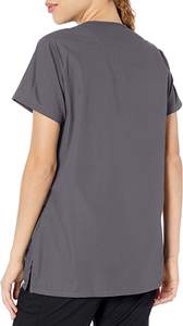 Vente en gros Uniformes médicaux unisexes Ensembles de gommage Vêtements d'infirmière col en V doux Uniformes d'hôpital anti-rides pour femmes Tissu tissé - Product Image 2