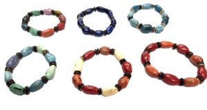 Handmade Tagua & Coconut <b>Shell</b> Beaded <b>Bracelet</b> Eco-Friendly Fashion Artisan Jewelry Vegetable Ivory Natural Coconut Pieces - Product Image 2