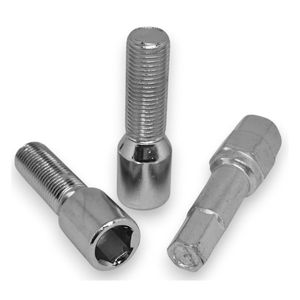 Emblemax 2016 année 1 longue vis Allen FX/AD/VOLKS clé 17/19 M14X1.5 boulon de roue en acier chromé 20 pièces pour remplacement/réparation - Product Image 1