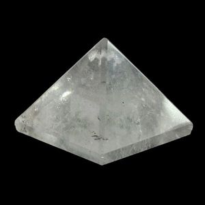Pirámide de Cristal de Cuarzo Transparente Natural de 30-35 mm, Piedra Curativa para Amplificar la Energía y la Claridad - Product Image 3