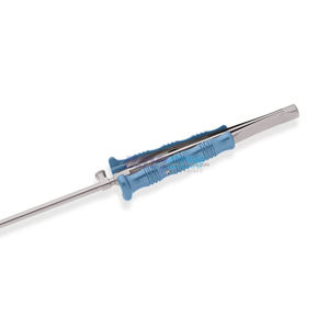ที่จับเข็มสแตนเลสแบบตรง พร้อมหัวจับแบบล็อค ขนาด 5 มม. ความยาวใช้งาน 10 นิ้ว (25 ซม.) แบบมีด้ามบีบ - Product Image 4