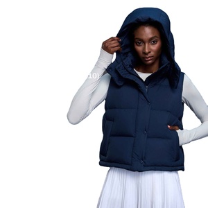 Chaqueta acolchada cálida para mujer, abrigo largo con capucha, Abrigo acolchado de moda de invierno, Parka - Product Image 4