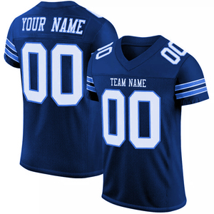 ชุดฟุตบอลสุดหรูเสื้อเจอร์ซีย์ปักลายแบบระเหิดชุดอเมริกันฟุตบอลทั้งหมดทีมอเมริกันฟุตบอลสวมใส่สำหรับวิทยาลัยลีก - Product Image 2