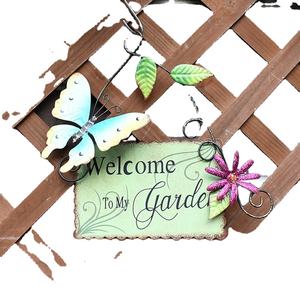 Letrero de jardín de metal divertido Letreros de jardín de hierro Diseño personalizado Lata de metal Venta al por mayor Barato de aviso de proveedor indio Dirección del pene - Product Image 6