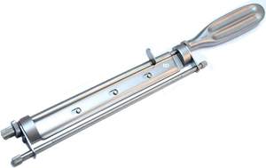 Hubi-cuchillo y cuchilla para injerto de piel, uso para zurdos o diestros, de acero inoxidable, reutilizable - Product Image 3