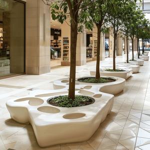 B38 Fiberglass Durable Outdoor Garden Chair Weather Resistant Midcentury Design Eco-Friendly Easy Clean <b>Leisure</b> Visitor Chair - Product Image 6