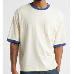 Camisetas holgadas de gran tamaño de manga corta con cuello redondo para adultos, camiseta personalizada con timbre, camiseta con timbre - Product Image 1