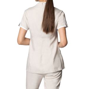 Conjunto de Uniforme Médico Personalizable de Verano, Unisex, con Logotipo Propio, Cómodo y Transpirable - Product Image 5