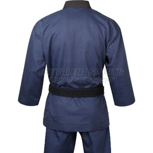 Conjunto Completo de Uniforme de Karate, Chaqueta y Pantalones para Entrenamiento de Artes Marciales, Competición, Uso Profesional, Secado Rápido, Transpirable, Alta Calidad - Product Image 4
