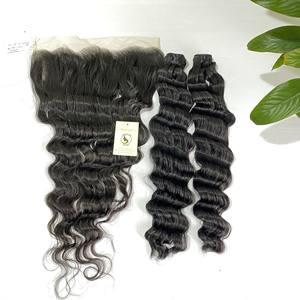 Extensiones y cierre de cabello humano peruano y brasileño, venta al por mayor, venta al por mayor - Product Image 4