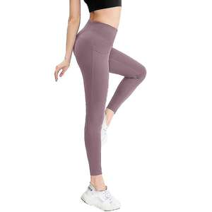 Wholesale High Waist <b>Butt</b> <b>Lifting</b> Tight Women Yoga <b>Leggings</b> Seamless Workout Gym Fitness Wear with Custom Logo Set for Girls - Product Image 1