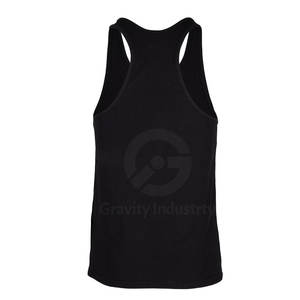 Camisetas de Tirantes Deportivas Casuales de Punto para Hombre, Colores Personalizados al por Mayor, Tejido Transpirable y Ecológico de Poliéster/Algodón - Product Image 4