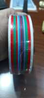 Ruban de Médaille WOK - OMAN Tricolore, Ceinture en Ruban Personnalisée, Ruban Moiré 100% Polyester, Impression de Logo Personnalisée, Lavable