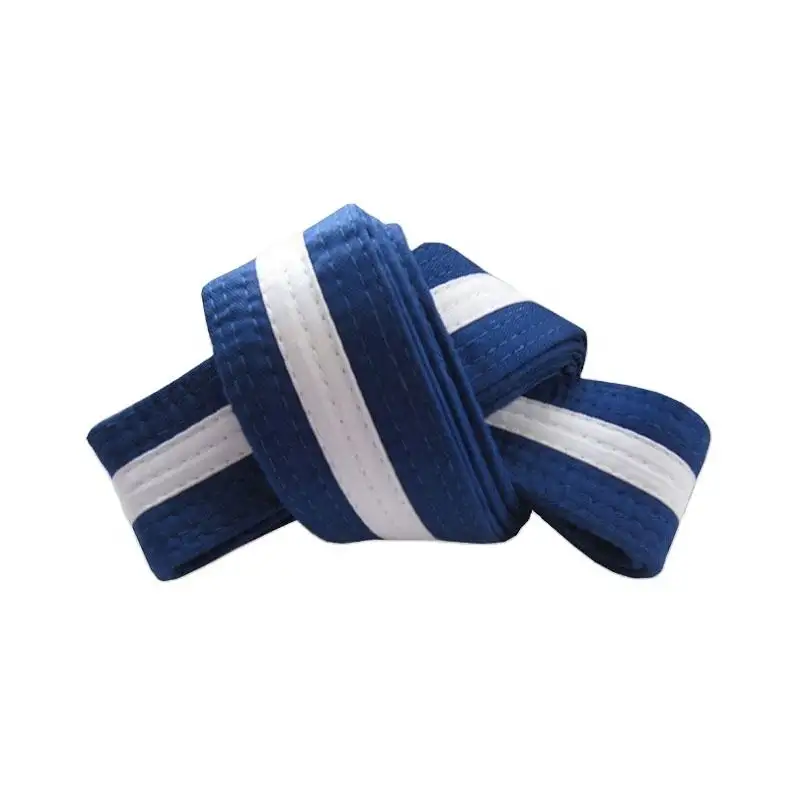 أحزمة عسكرية من فنون الدفاع عن النفس من القطن بألوان مخصصة OEM ، حزام Jiu Jitsu البرازيلي عالي الجودة
