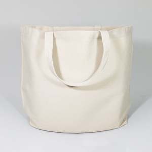 <b>Medium</b> Carry-All Large Canvas Tote <b>Bag</b> Durable Eco-Friendly Beach <b>Bag</b> Letter Washable Recyclable for Daily Use Advertising Made - Product Image 4