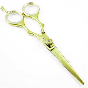 Professionnel 6.5 pouces Salon de coiffure barbier amincissant ciseaux ensemble lame en acier inoxydable avec pointe pointue pour couper les cheveux - Product Image 2