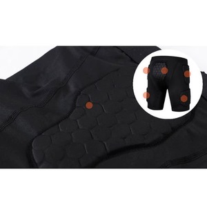 Nouveaux shorts de basket-ball et de football pour hommes, 100% coton, séchage rapide, anti-UV, avec protection corporelle, taille élastique - Product Image 6