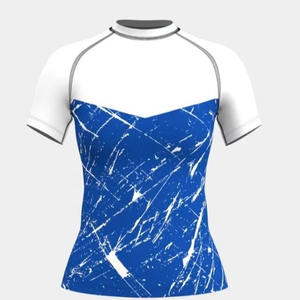 เสื้อรัดกล้ามแขนสั้นคุณภาพสูงสำหรับกีฬา Jitsu MMA BJJ ผลิตจากผ้าสแปนเด็กซ์ รับออกแบบลายพิมพ์แบบซับลิเมชั่นตามสั่ง - Product Image 2