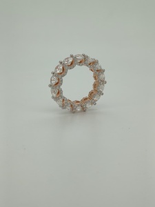 Nouveautés Vente flash Design Hip Hop Bague en diamant de laboratoire 10k 14k 18k pour femmes Bijoux en or fin - Product Image 3