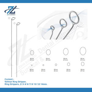 Pinzas Quirúrgicas Dentales de Acero Inoxidable de 10.0 mm, Duraderas y Reutilizables, Instrumentos Quirúrgicos Manuales, Zoha Surgico ZS-100, Certificación CE - Product Image 2