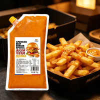 Sauce Spéciale Burger au Bœuf Américain 1kg, Sauce Crémeuse pour Sandwich, pour Restaurants de Hamburgers, Fast-Food, Vente en Gros