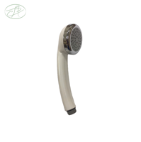 Pommeau de douche ABS moderne à fonction unique, chromé, accessoire de robinetterie de salle de bain, haute pression, 5 ans de garantie, par Chung Long Plastic OEM