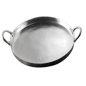 ถาดช็อคโกแลตชุบทองคุณภาพที่เหนือกว่าจานออกแบบแฮนด์เมดขนาดที่กําหนดเองขายส่งถาดเสิร์ฟโลหะ - Product Image 6