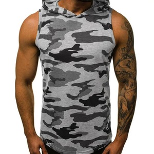 tanktops for <b>men</b> Summer Cotton Running V-neck Vests Cool Breathable Sleeveless T-Shirts <b>Mens</b> Fitness <b>Muscle</b> Tank <b>Tops</b> Gym - Product Image 6