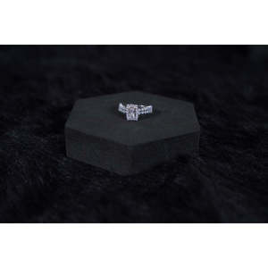 SILVERINGS แหวนเงิน 925 สเตอร์ลิงคริสตัลแกลมเมอร์ - Product Image 1