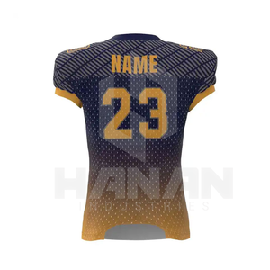 Uniformes de fútbol americano más vendidos, conjuntos de uniformes de fútbol americano transpirables-Tela de secado rápido - Product Image 2