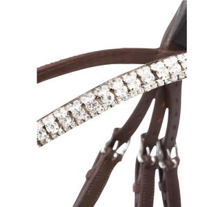 Ensemble de brides de cheval en cuir de qualité supérieure Équipement équestre durable avec mèche et licou pour l'entraînement et l'équitation - Product Image 6