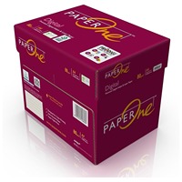 Papel de Copia A4 PaperOne de Alta Calidad, 80 GSM, 100% Pulpa de Madera Virgen, Textura Suave, Alto Brillo, 500 Hojas/Resma, Paquete a Granel