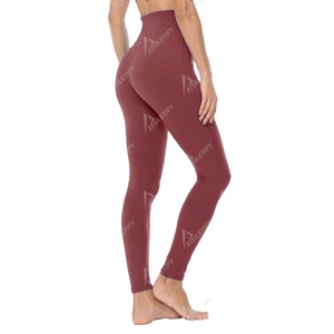 Leggings de yoga taille élastique de qualité supérieure pour femmes vêtements de sport taille haute pour la course à pied et l'entraînement directement en gros usine - Product Image 1