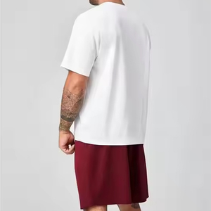 DAKHA SPORTS Conjunto de Camiseta y Pantalones Cortos de Verano para Hombre, Dos Tonos, Ecológico, de Secado Rápido, Transpirable, Tejido de Punto de Algodón/Poliéster - Product Image 5