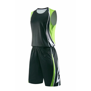 Diseño personalizado transpirable secado rápido reversible hombres ropa de baloncesto uniforme personalizado desgaste deportes baloncesto uniforme conjunto - Product Image 3