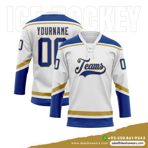 Maillots de sport personnalisés pour hommes, respirants, à col lacé, impression par sublimation, imperméables, en sergé 220g, uniforme d'équipe - Product Image 5