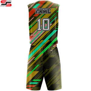 ชุดเครื่องแบบบาสเก็ตบอลพิมพ์ลายแบบกลับด้านได้ชุดฟุตบอลแบบกำหนดเองสำหรับทีมบาสเก็ตบอล - Product Image 2