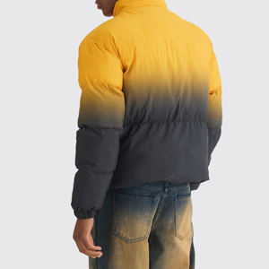 Chaqueta acolchada gruesa con capucha transpirable de alta calidad OEM para hombre, ropa informal de invierno, estilo callejero de secado rápido - Product Image 5