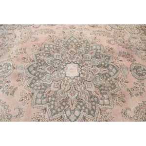 Tapis de 6,7 x 12,5 pieds, tapis turc vintage, tapis persan brun - Product Image 5