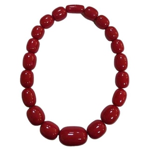 สร้อยคอเรซินทำมือคุณภาพสูงสำหรับผู้หญิงน้ำหนักเบาและทนทานด้วยสร้อยเชื่อมโยงทันสมัยประดับมุกหินสำหรับงานเลี้ยง - Product Image 2