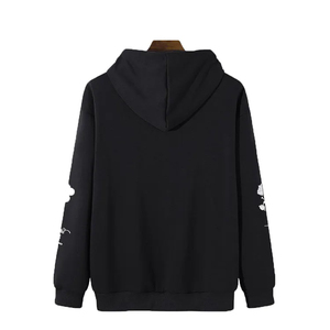เสื้อฮู้ดดี้โอเวอร์ไซส์สำหรับผู้ชายและผู้หญิง ผ้าฟลีซฤดูหนาว 100% ผ้าฝ้าย เป็นมิตรกับสิ่งแวดล้อม สไตล์สตรีทแวร์ พิมพ์ลายพัฟ พิมพ์ลายดิจิทัล เสื้อสวมหัว - Product Image 2