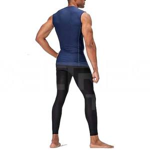 Nouveau dernier 2025 hommes adultes coton/fibre de bambou Compression T-Shirts motif solide col rond chemise vêtements - Product Image 6