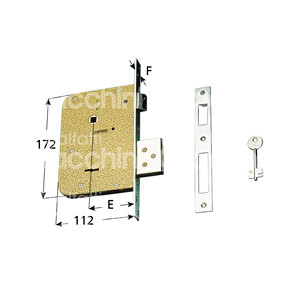 SERRURE À MORT À CARTE DOUBLE Série 5000 - Product Image 1