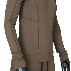 Uniformes Médicos Unisex Modernos BLAZE SCRUB, Conjuntos de Uniformes con Cuello Alto y Manga Larga, Personalizables, de Poliéster/Algodón Twill - Product Image 6