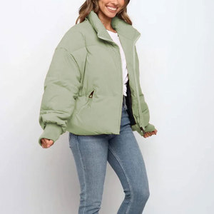 Hot Sale Winter Women Puffer <b>Jacket</b> New Arrival Down White New Design Fashion High Quality Coat Custom Proof Puffer <b>Jacket</b> - Product Image 3