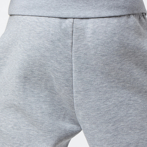 Pantalones de chándal de lona informales para hombre de alta calidad borla logotipo personalizado cierre con cordón ligero secado rápido transpirable pierna recta - Product Image 3